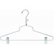 Metal Combination Hanger w/ Clips - 16"
