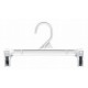 Pinch Clip Skirt/Slack Hanger 11.5" - White