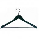 Black Suit Hanger w/ Bar